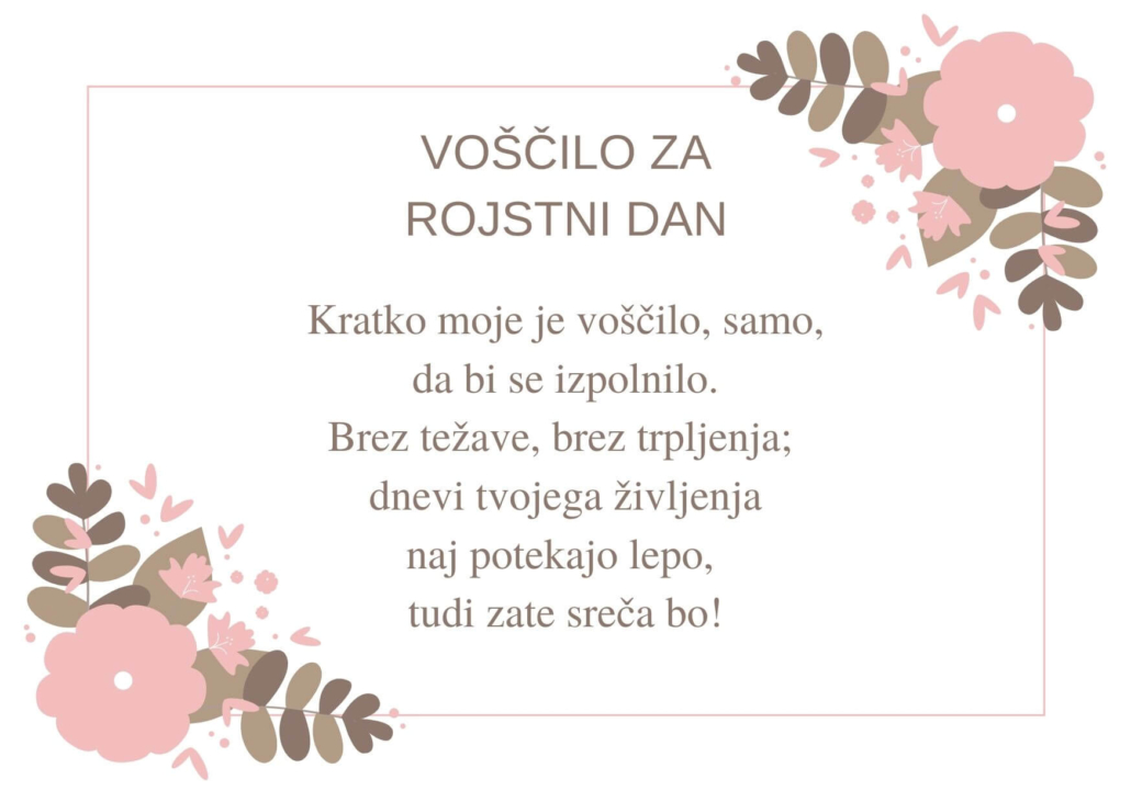 vse najboljše za rojstni dan
